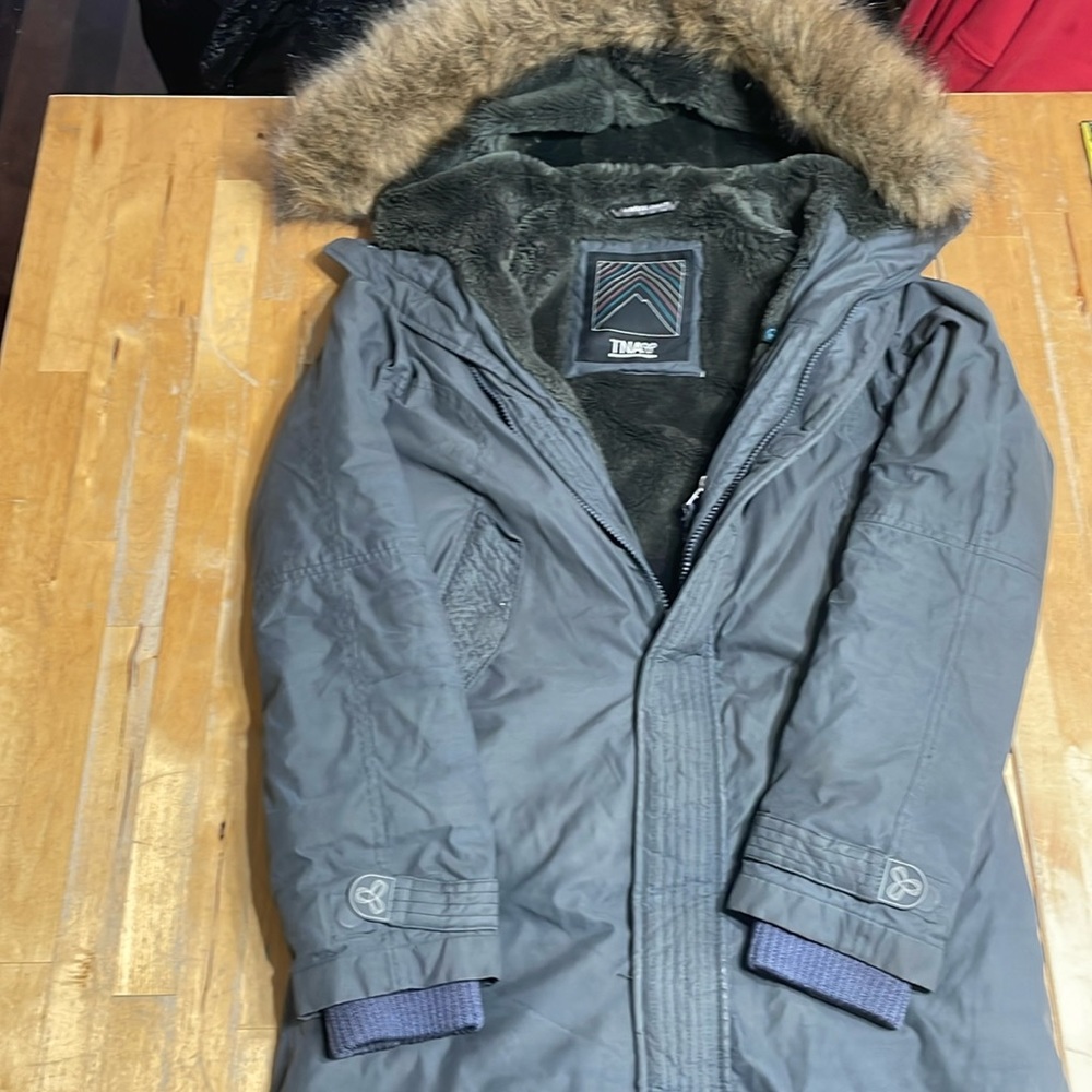 TNA Angel Dust hooded parka jacket